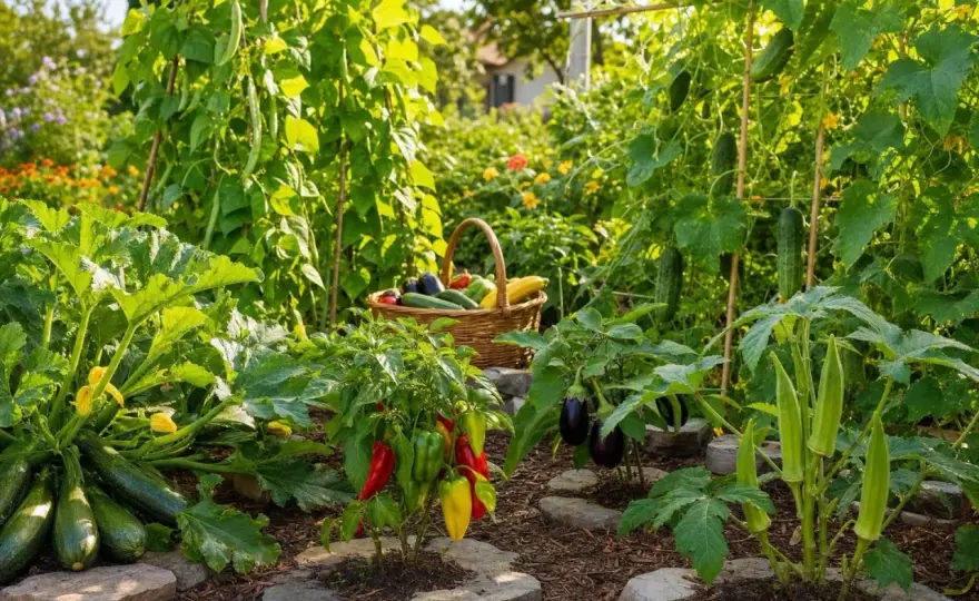 Que planter en juillet - Potager productif malgré la chaleur